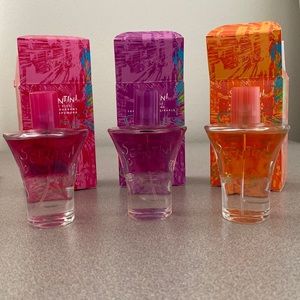 AVON Scentini Set of 3: Rose Fizz🌹, Plum Twist 💜, Citrus Chill 🍊 1.7 oz